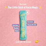 Hydrate & Focus Electrolytes + Lions Mane (Stick Pack)