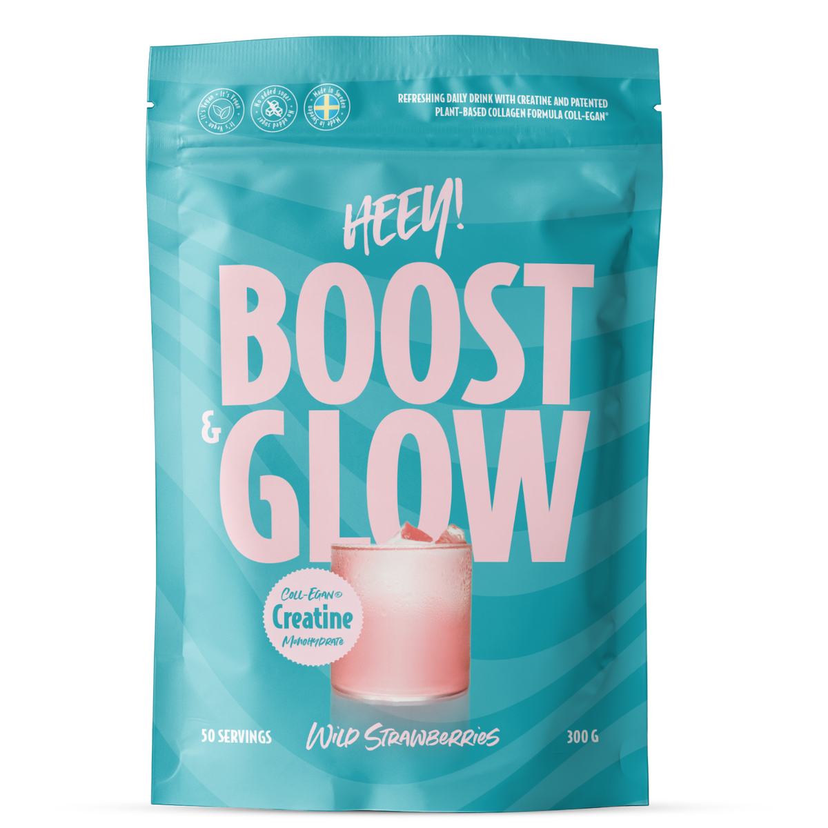 Boost & Glow Creatine + Coll-egan® Heey!