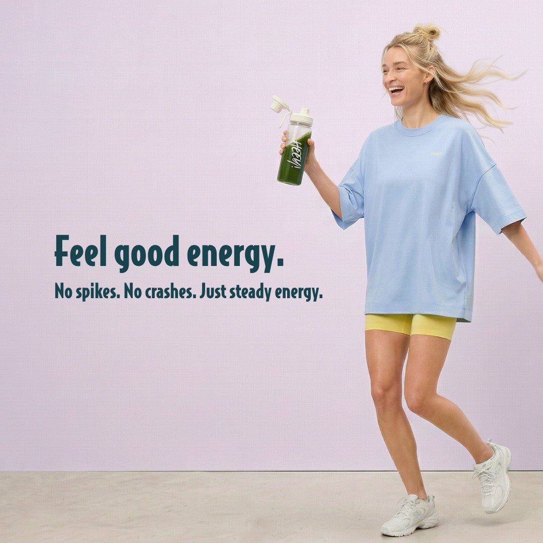 Heey! Greens & Biotics - naturlig energi utan koffein