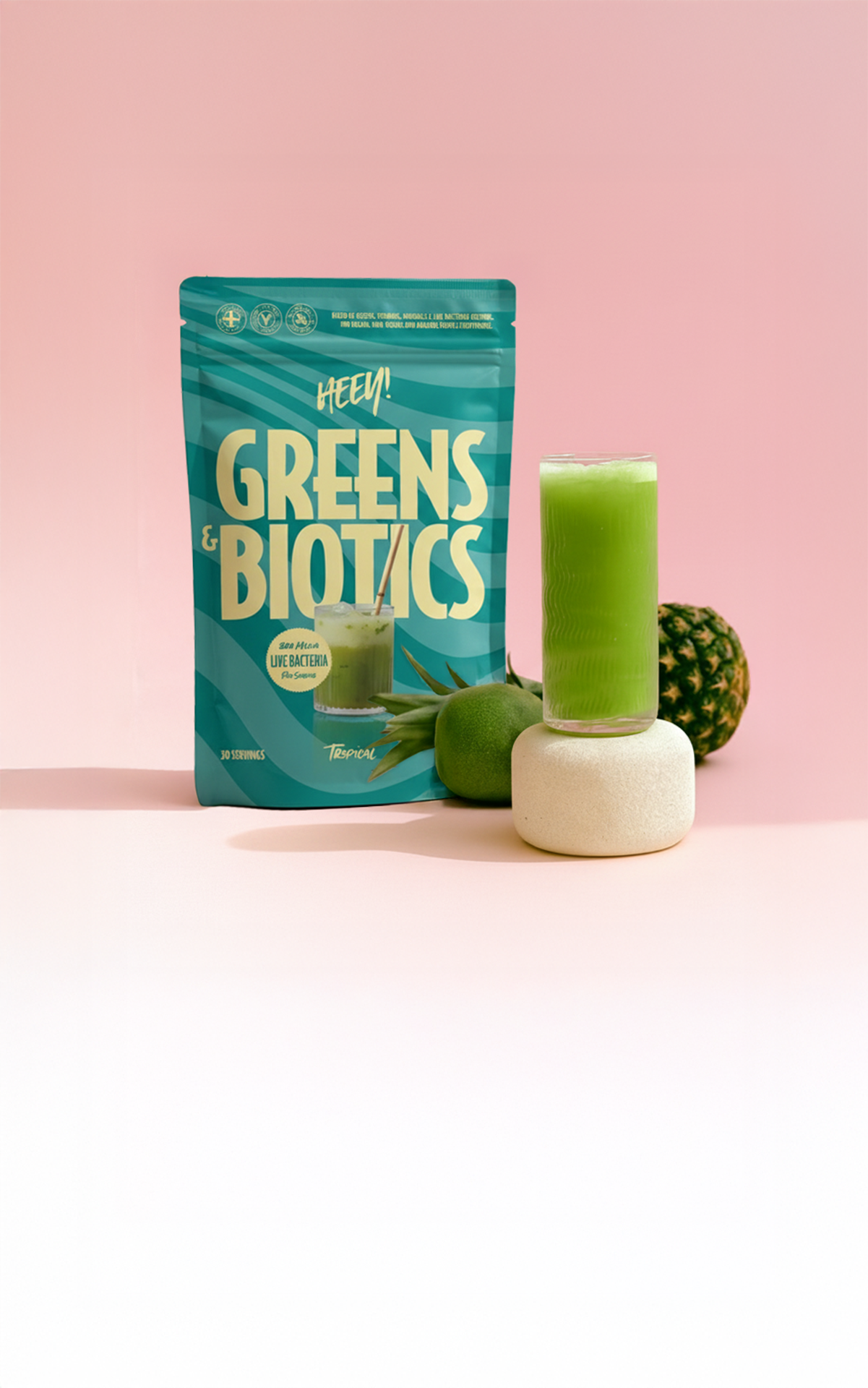 Fuel Your Day with Greens & Biotics!