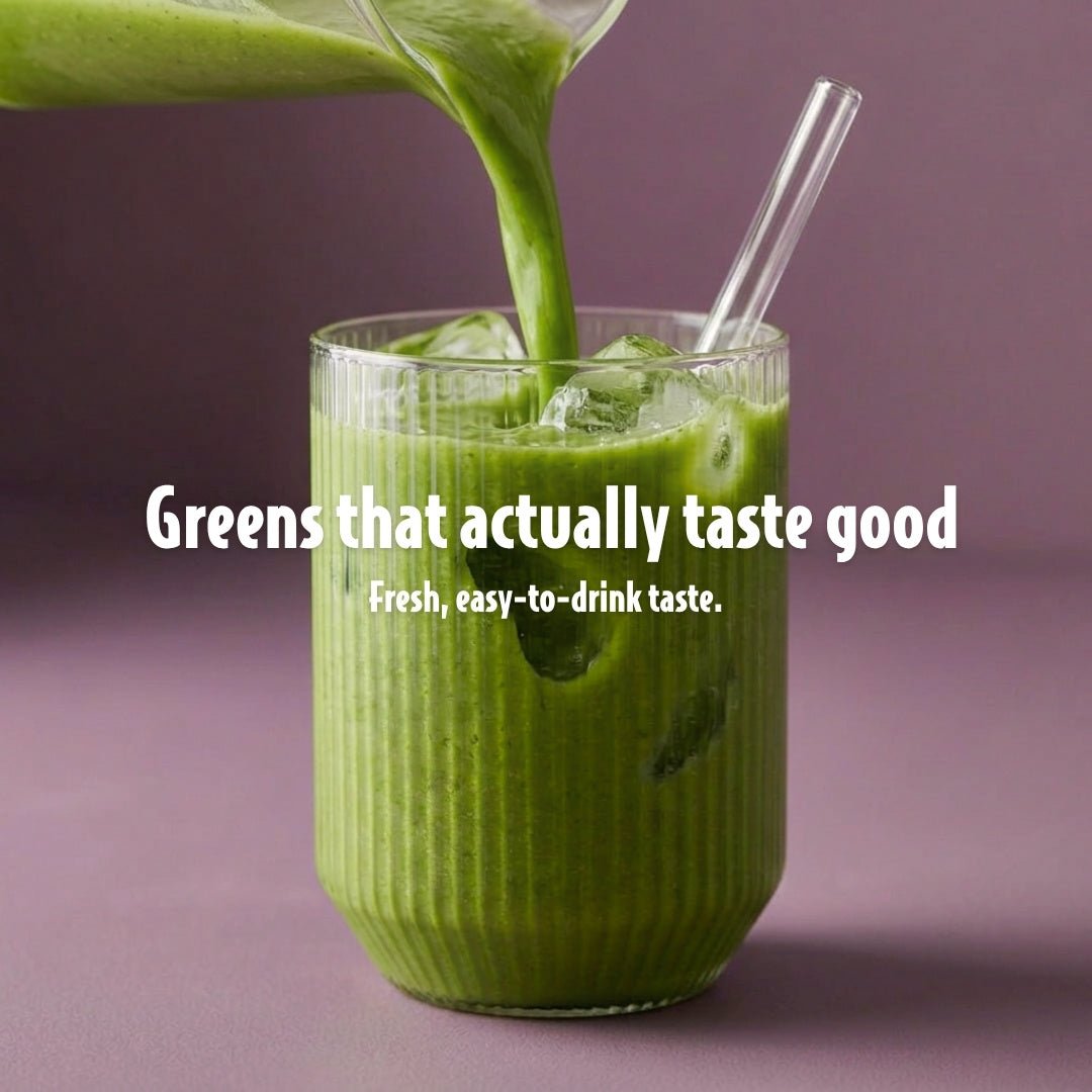 Heey! Greens & Biotics - smak och konsistens