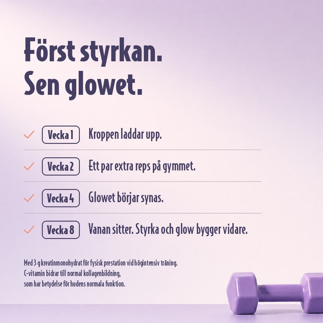 Boost & Glow Creatine + Coll-egan® - Heey!