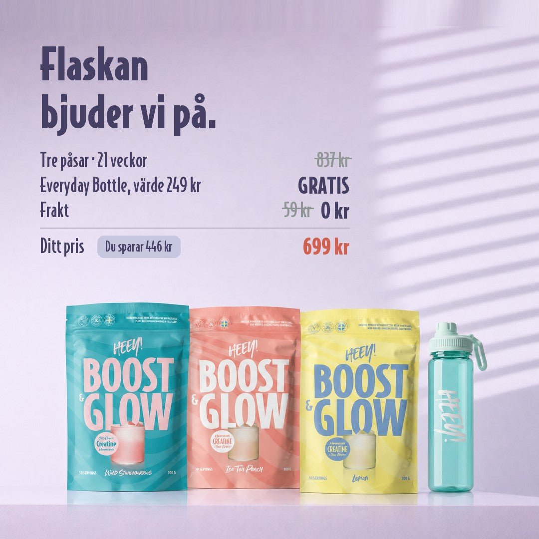 Boost & Glow Creatine + Coll-egan® - Heey!