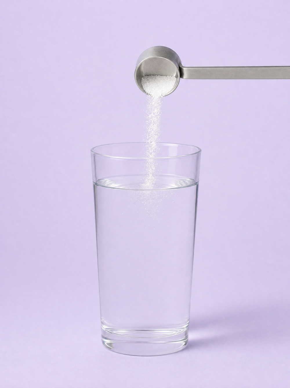 Scoop 3g of powder
