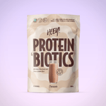 Heey! Protein & Biotics Choklad – veganskt proteinpulver med fiber, bakteriekulturer och vitamin B12